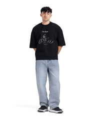 "I'm Fine" Graphic Oversized Tee