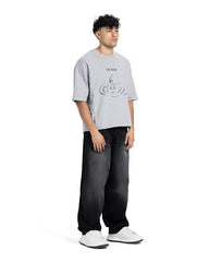 "I'm Fine" Graphic Oversized Tee