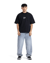 "27" Stencil Number Oversized Tee