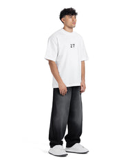 "27" Stencil Number Oversized Tee