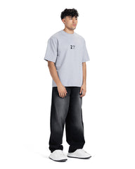 "27" Stencil Number Oversized Tee
