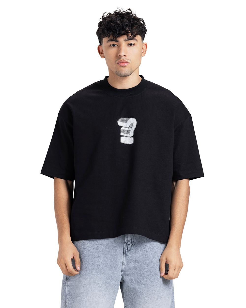 Pixel Graphic Boxy T-Shirt
