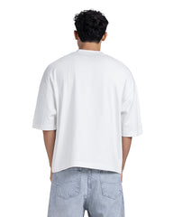 Distressed Star Graphic Boxy Tee
