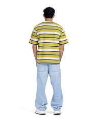 Multi-Striped Oversized T-Shirt