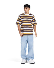 Multi-Striped Oversized T-Shirt