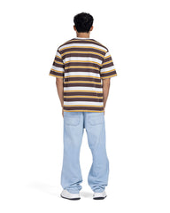 Multi-Striped Oversized T-Shirt