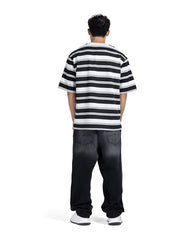 Multi-Striped Oversized T-Shirt