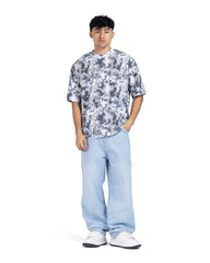 Patchwork Tie-Dye Oversized T-Shirt