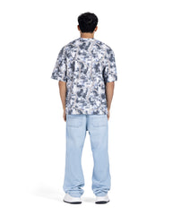 Patchwork Tie-Dye Oversized T-Shirt
