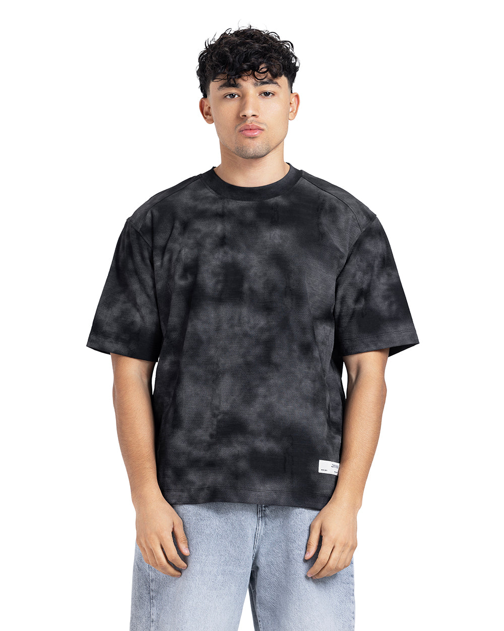 Hem Patch Mineral Wash Oversized Tee