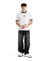 "SUCCESS" Print Boxy Fit Tee