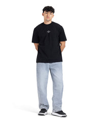 Essential Small Text Printed Oversized Tee