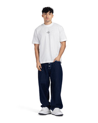 Essential Small Text Printed Oversized Tee