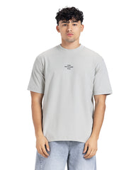 Essential Small Text Printed Oversized Tee