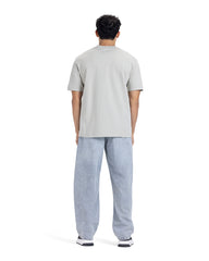 Essential Small Text Printed Oversized Tee