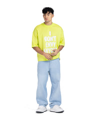 "I Don't Envy Anyone" Graphic Oversized Tee
