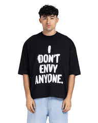 "I Don't Envy Anyone" Graphic Oversized Tee