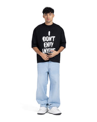 "I Don't Envy Anyone" Graphic Oversized Tee