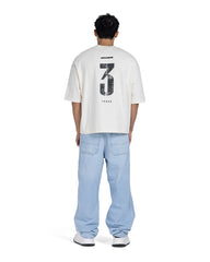 Minimal Graphic "3" Boxy Fit Tee