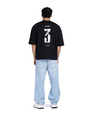 Minimal Graphic "3" Boxy Fit Tee