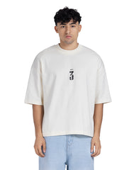 Minimal Graphic "3" Boxy Fit Tee