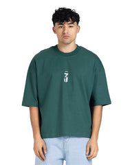 Minimal Graphic "3" Boxy Fit Tee