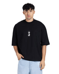 Minimal Graphic "3" Boxy Fit Tee