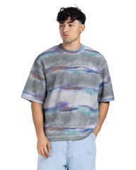 Multi-Color Brushstroke Heavyweight T-Shirt