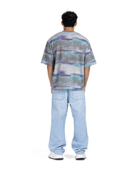 Multi-Color Brushstroke Heavyweight T-Shirt