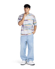 Multi-Color Brushstroke Heavyweight T-Shirt