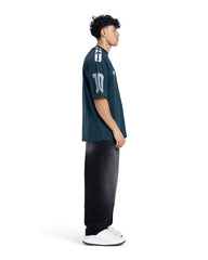 Number 10 Crest Football-Style T-Shirt
