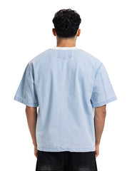 Vintage Contrast Collar Tee