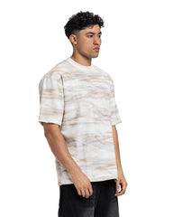 Distressed Marble Oversized Tee