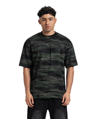 Distressed Marble Oversized Tee