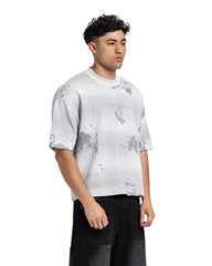 Urban Paint Distressed Oversized Tee