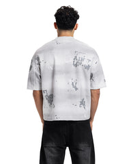Urban Paint Distressed Oversized Tee