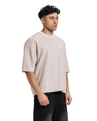 Geo Texture Oversized Tee