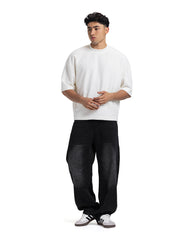Geo Texture Oversized Tee