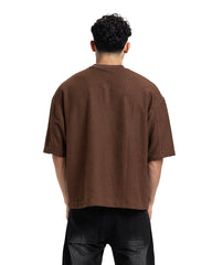 Geo Texture Oversized Tee