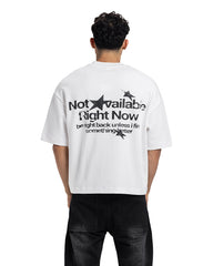 Not Available Right Now Oversized Tee