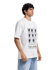 Ter-Ami Photo Grid Oversized Tee