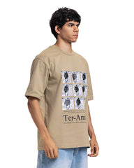 Ter-Ami Photo Grid Oversized Tee
