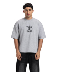 Take It Easy Minimal Oversized Tee