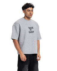Take It Easy Minimal Oversized Tee