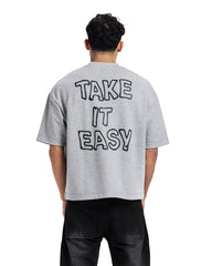 Take It Easy Minimal Oversized Tee