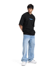 Blur Logo Oversized Tee