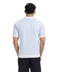 Textured Knit Polo