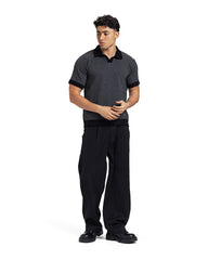 Textured Knit Polo