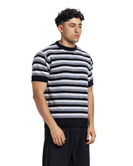 Retro Stripe Knit Tee