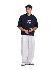 Take It Easy Minimal Oversized Tee